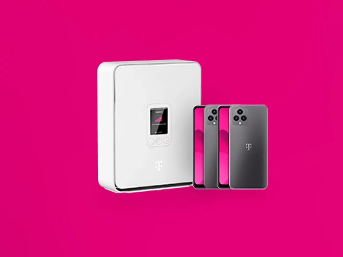 Paquete de servicio telefónico e Internet residencial de T-Mobile