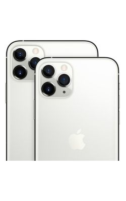 Vista izquierda del iPhone 11 Pro Max - Plata