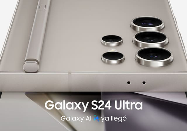 El Samsung Galaxy S24 Ultra con Galaxy AI.