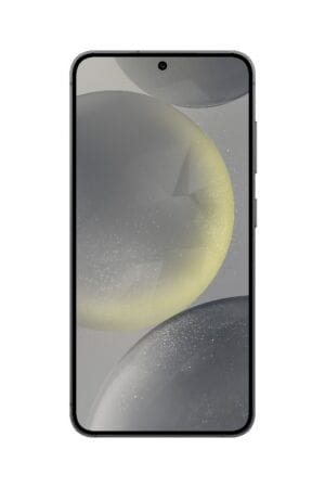 Un Samsung Galaxy S24 negro.