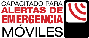 Logotipo de capacitado para Alertas de Emergencia Móviles