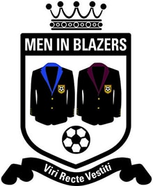 Men in Blazers Podcast logo