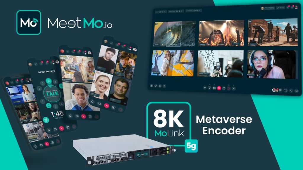 MeetMo is a cloud-native platform connecting devices, people and ideas to facilitate real-time collaboration.