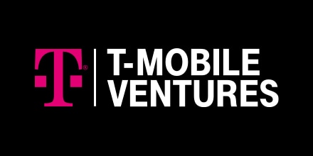 Stylized logo for T-Mobile Ventures Corporate Venture Capital fund.