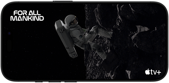 Escena de The Red Moon: Episode 1 de la serie de AppleTV+ For All Mankind en el iPhone 16 Pro