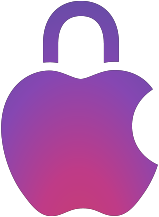 Logo de candado de Apple Privacy