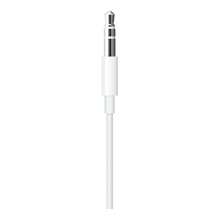 Cable Apple Lightning a audio de 3.5 mm, 4 pies - Blanco