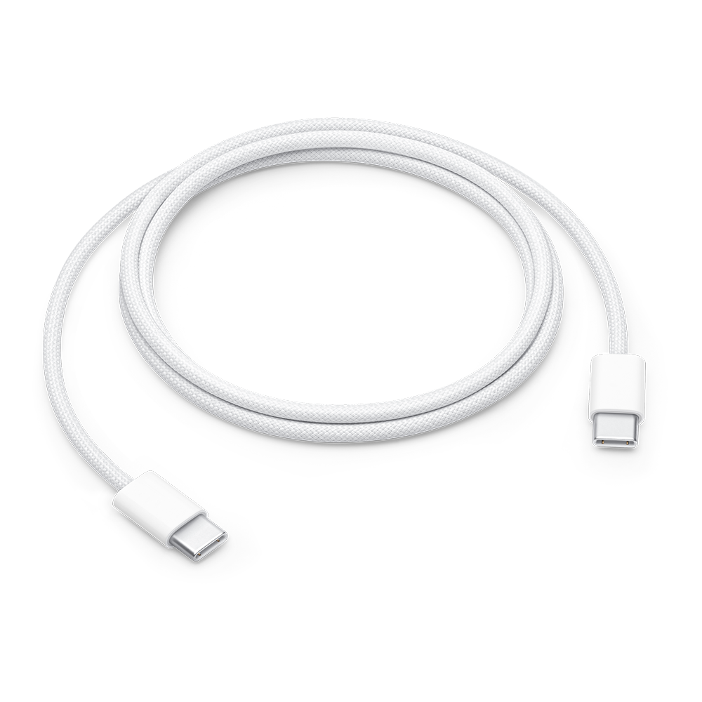 Cable de carga trenzado USB-C Apple de 1 m / 3.3 ft - Blanco