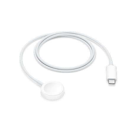 Apple - Cable magnético de carga rápida a USB-C para Apple Watch de 1 m