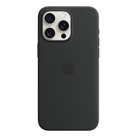 Apple - Funda de silicona Apple con MagSafe para iPhone 15 Pro Max