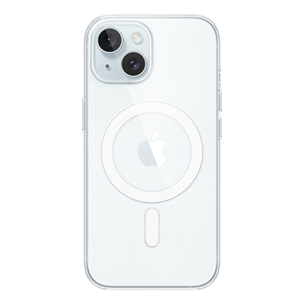 Apple - Funda transparente Apple con MagSafe para iPhone 15