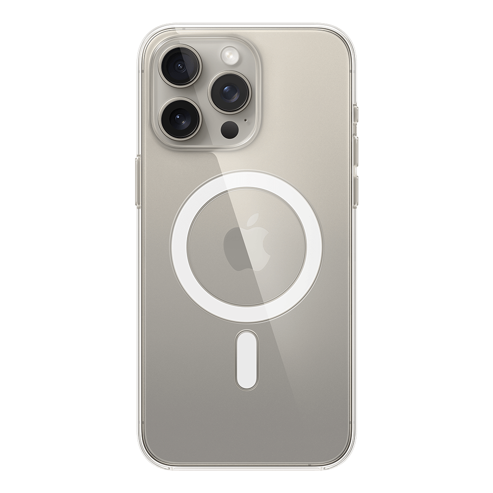 Funda transparente Apple con MagSafe para Apple iPhone 15 Pro Max - Transparente