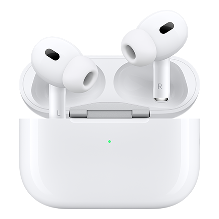 Apple AirPods Pro 2.ª gen. con estuche de carga MagSafe, USB-C - Blanco