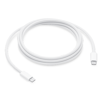 Cable de carga USB-C Apple de 240 W, 2 m - Blanco