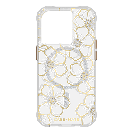 Case-Mate - Funda Case-Mate Floral Gems para Apple iPhone 15 Pro