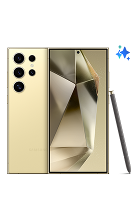 Samsung Galaxy S24 Ultra - Amarillo titanio - 256 GB