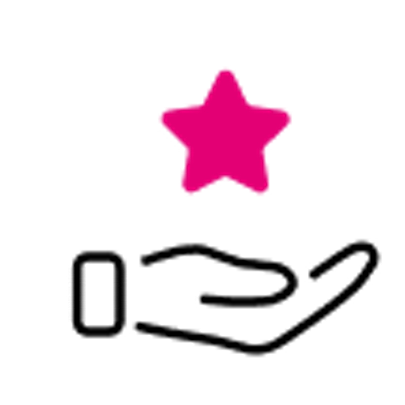 Ícono de Gasta menos, haz más con Magenta Status.