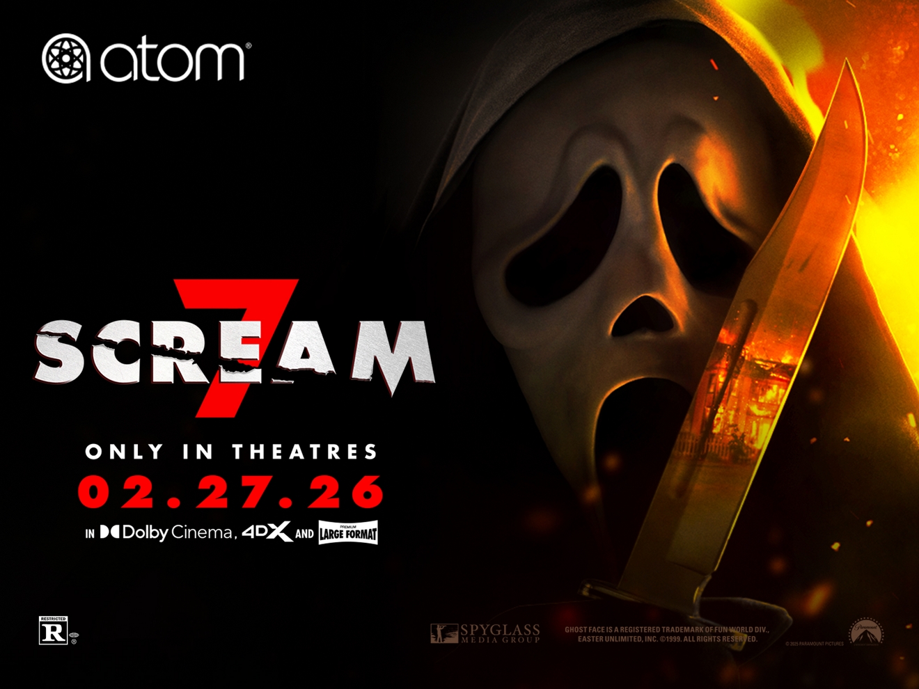 Póster de película Scream 7.