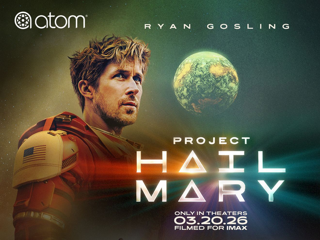 Póster de Project Hail Mary.