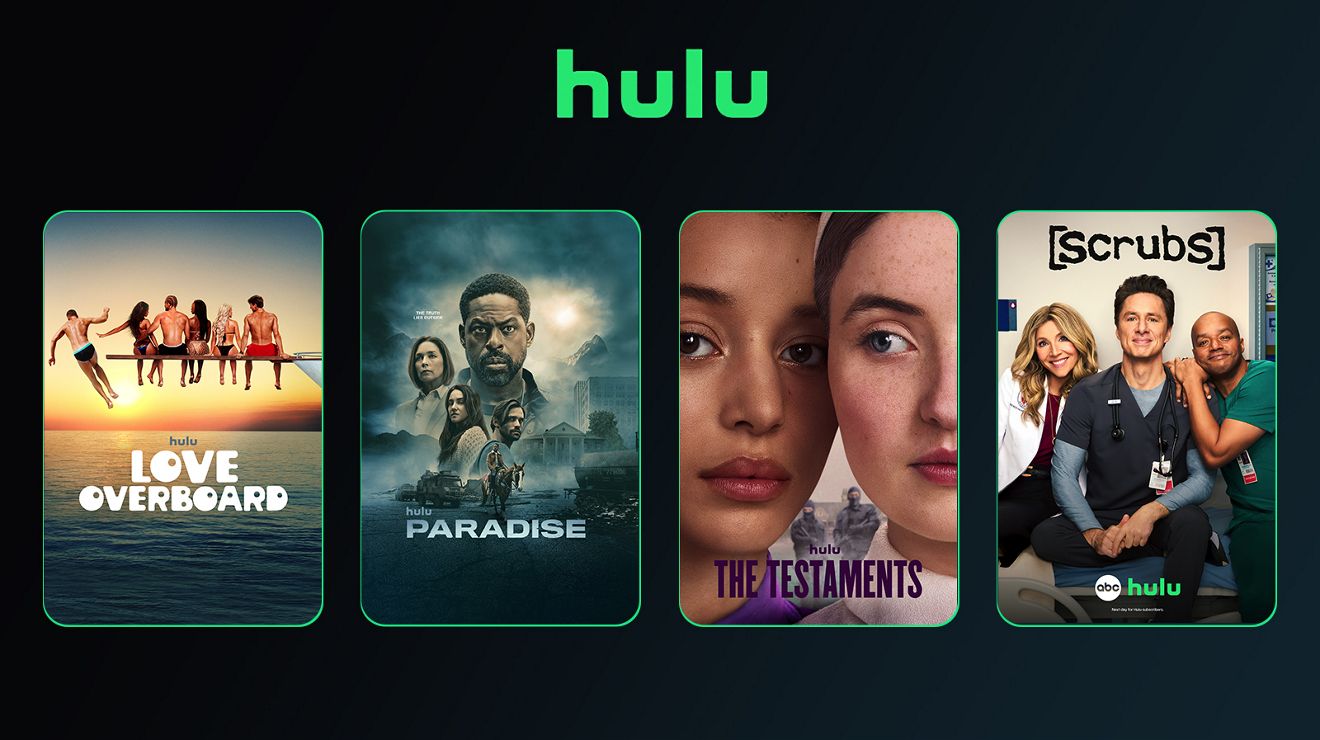 Hulu. Love Overboard. Hulu. Paradise. Hulu. The Testaments. Scrubs. ABC. Hulu. Al día siguiente para suscriptores de Hulu.