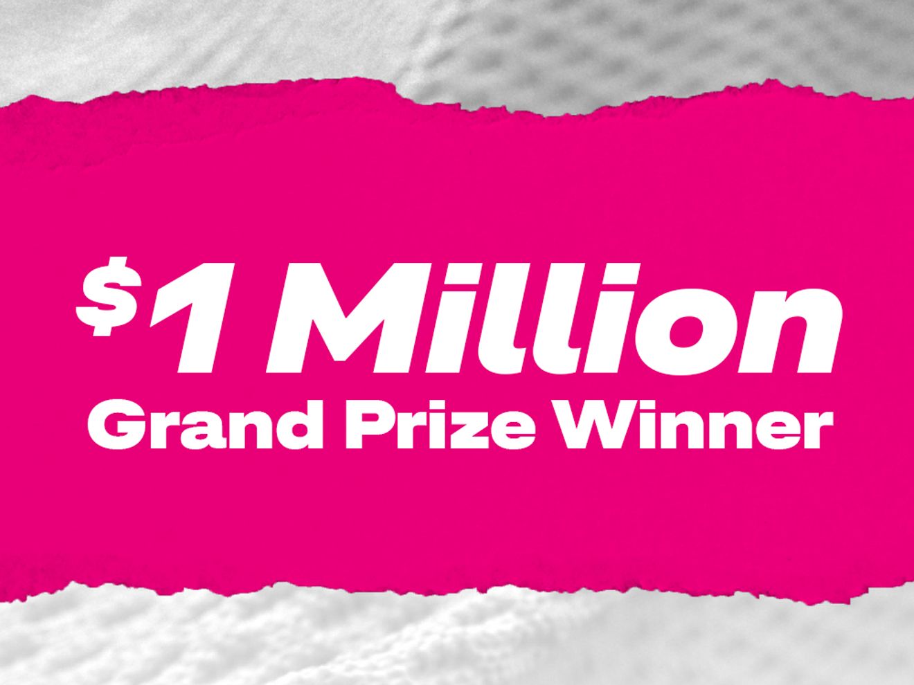 Ganador del premio mayor de un millón de dólares