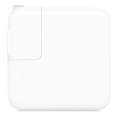 Apple - Adaptador de corriente con USB-C de 30 W - Blanco-slide-0