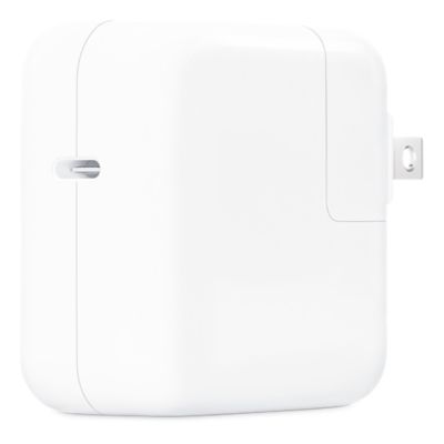 Apple - Adaptador de corriente con USB-C de 30 W - Blanco-slide-1