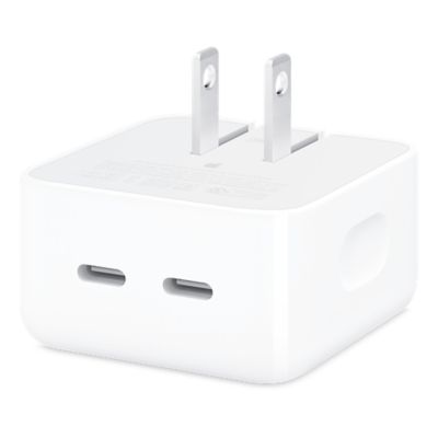 Apple-Adaptador de corriente compacto USB-C doble de 35 W Apple-imagen-0