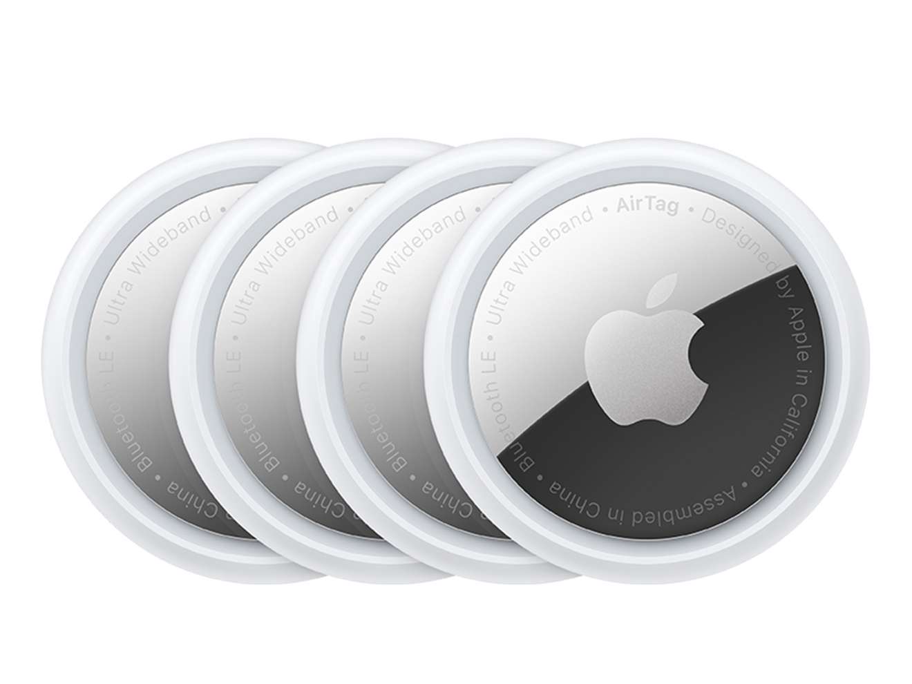 Un paquete de 4 AirTag