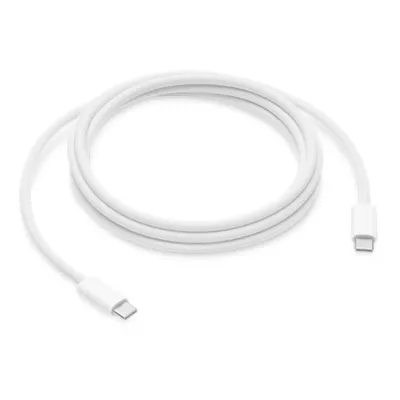 Cable de carga USB-C Apple de 240 W, 2 m - Blanco-slide-0