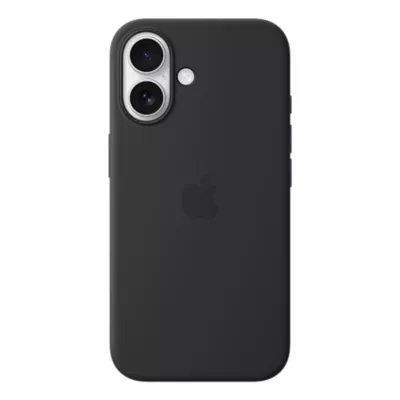 Funda de silicona Apple con MagSafe para Apple iPhone 16 - Negro-slide-0