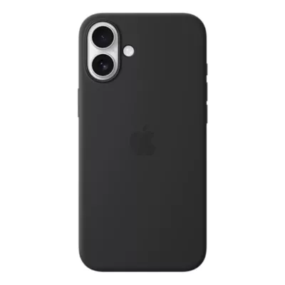 Funda de silicona Apple con MagSafe para Apple iPhone 16 Plus - Negro-slide-0