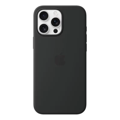 Funda de silicona Apple con MagSafe para Apple iPhone 16 Pro Max - Negro-slide-0
