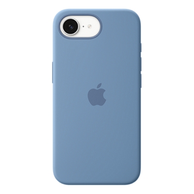 Funda de silicón Apple para el Apple iPhone 16e - Azul invierno-slide-0