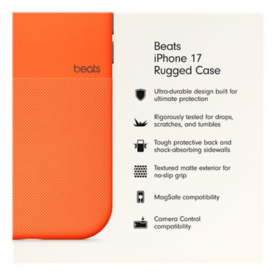 Beats-Funda resistente Beats con MagSafe y Control de la Cámara para Apple iPhone 17-imagen-2