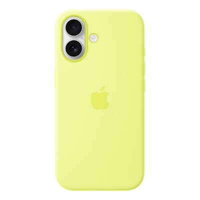 Funda de silicona Apple con MagSafe para iPhone 17 - Amarillo neón-slide-0