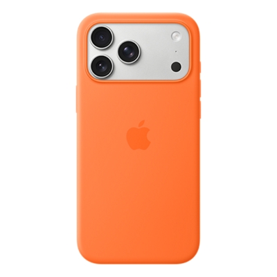 Funda de silicona Apple con MagSafe para iPhone 17 Pro Max - Naranja-slide-0