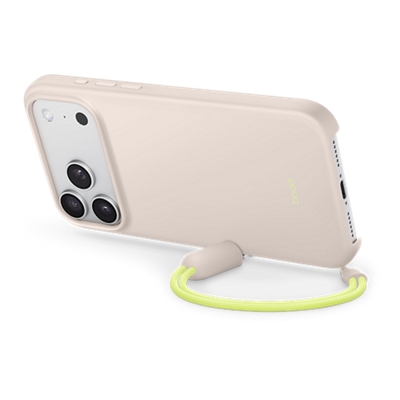 Funda Beats con pie de apoyo, MagSafe y control de la cámara para iPhone 17 Pro Max - Stone-slide-1