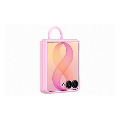 Samsung - Funda magnética de silicona Samsung con anillo para Galaxy Z Flip8-imagen-3