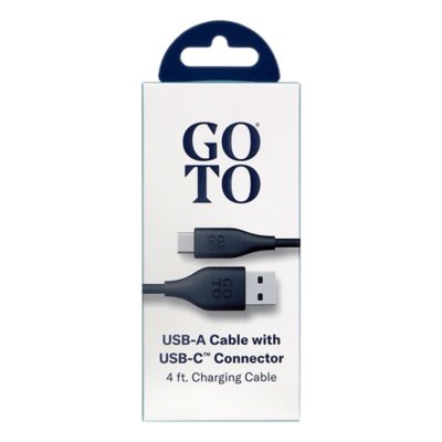 Cable USB C a A GoTo™, 4 pies - Negro R2