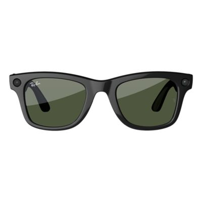 Gafas Ray-Ban Meta Wayfarer (Gen 1) con lentes verdes - Marco negro brillante-slide-0