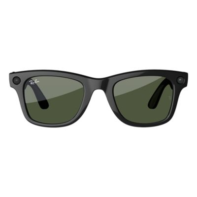 Meta-Gafas inteligente Ray-Ban Meta Wayfarer G15 con lentes verdes-imagen-0