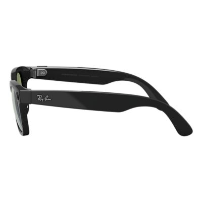 Gafas Ray-Ban Meta Wayfarer (Gen 1) con lentes verdes - Marco negro brillante-slide-3