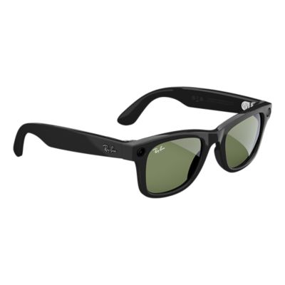 Gafas Ray-Ban Meta Wayfarer (Gen 1) con lentes verdes - Marco negro brillante-slide-1