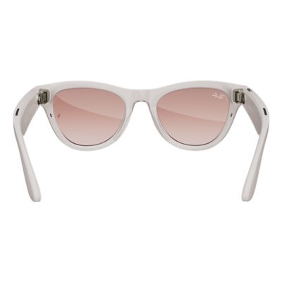 Meta-Gafas inteligentes Ray-Ban Meta Skyler con lentes en rosa canela-imagen-2