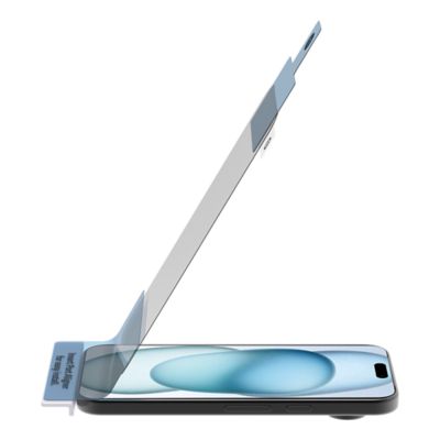 Protector de pantalla de vidrio templado GoTo® para Apple iPhone 16/15 - Transparente-slide-2