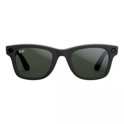 Gafas Ray-Ban Meta Wayfarer (Gen 1) con lentes Transitions en verde - Marco negro mate-slide-0