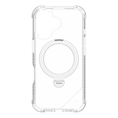 Funda GoTo® con soporte y MagSafe para Apple iPhone 16 - Transparente-slide-2