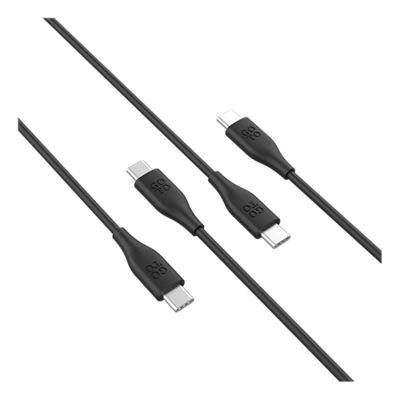 Superior-Cable USB-C a USB-C GoTo™, 6 pies, paquete de 2-imagen-2