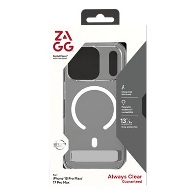 ZAGG-Funda a presión ZAGG Crystal Palace con soporte para iPhone 18 Pro Max/17 Pro Max-imagen-2